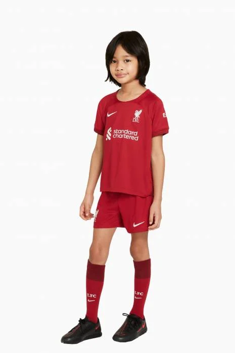 Komplet Nike Liverpool FC 22/23 Domowy Małe dzieci - Czerwony