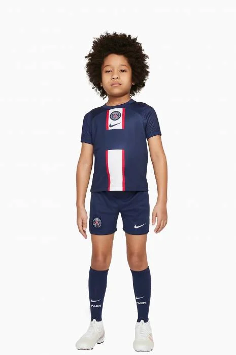 Komplet Nike PSG 22/23 Domowy Małe dzieci - Granatowy