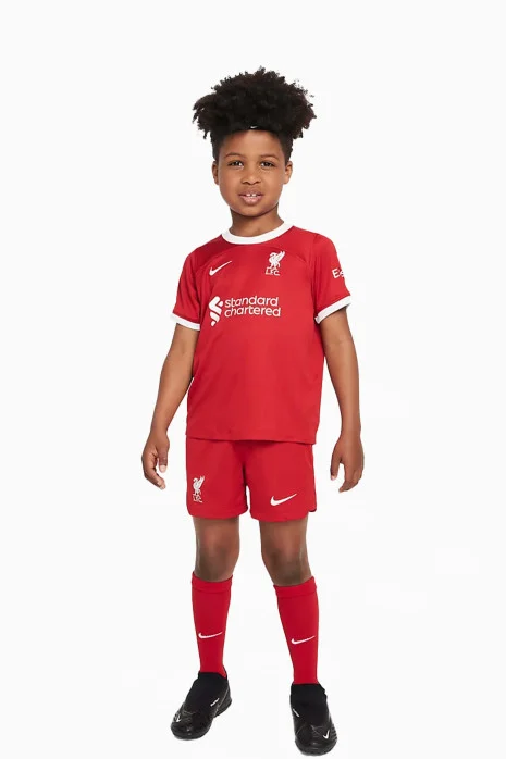 Komplet Nike Liverpool FC 23/24 Domowy Małe dzieci - Czerwony