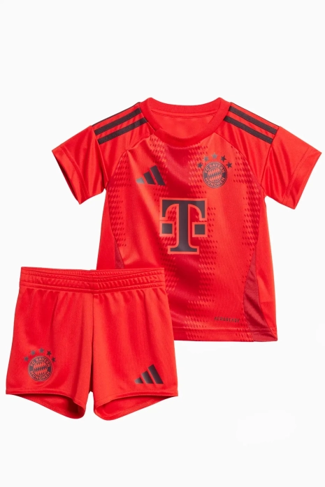 Komplet adidas FC Bayern 24/25 Domowy Małe Dzieci - Czerwony